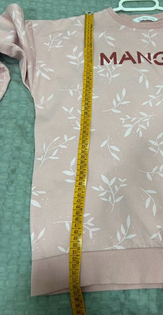 Sudadera rosa Mango con estampado floral