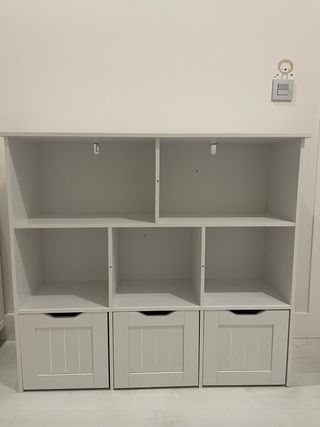 Estantería Infantil Montessori Blanca