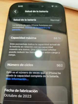 iPhone 15 Pro 128GB Space Gray