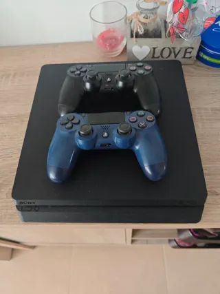 PS4 Slim 1TB Sony Negra y Azul