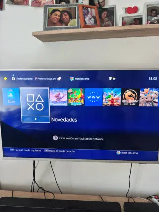 PS4 Slim 1TB Sony Negra y Azul