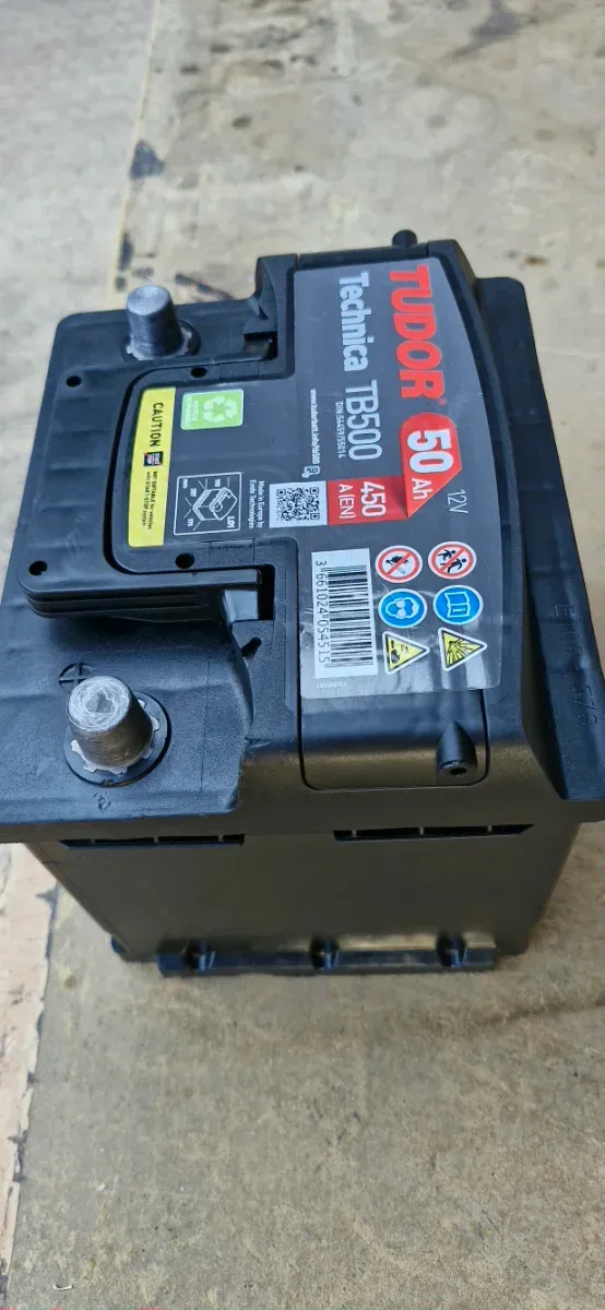 Batería Tudor Technica TB500 50Ah 450A