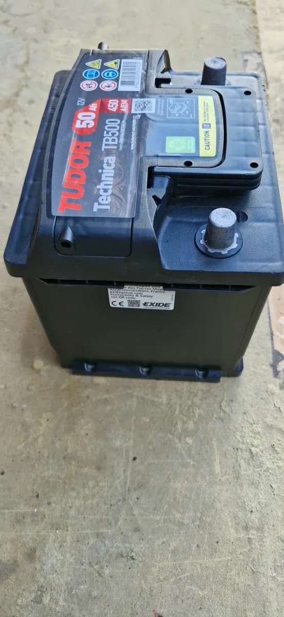 Batería Tudor Technica TB500 50Ah 450A