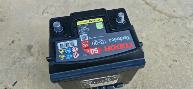 Batería Tudor Technica TB500 50Ah 450A