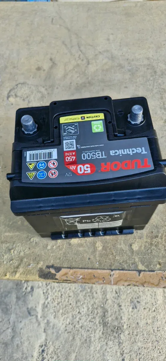Batería Tudor Technica TB500 50Ah 450A