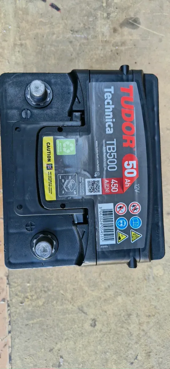Batería Tudor Technica TB500 50Ah 450A