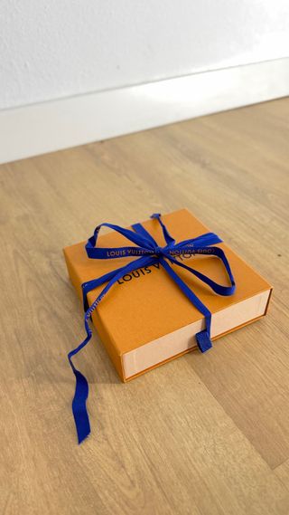 Cintura Louis Vuitton Beige e Oro Doppio Uso