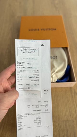 Cintura Louis Vuitton Beige e Oro Doppio Uso