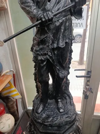 Escultura Nativo Americano Grande