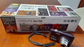 Cámara Nikon Coolpix S4150 Pantalla Táctil