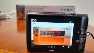 Cámara Nikon Coolpix S4150 Pantalla Táctil