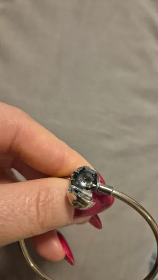 Pulsera Rígida Plata 100%