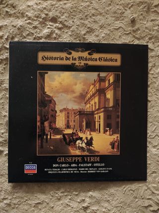 Vinilo Giuseppe Verdi: Óperas (Karajan/Decca)
