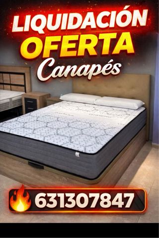 Canapés y colchones oferta estas semana