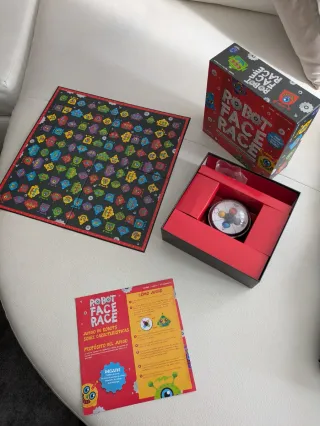 Robot Face Race Juego de Mesa