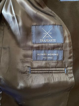 Traje hombre Alvaro Moreno azul
