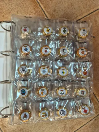 Chapas de Cava. Escudos de los pueblos (Tarragona)