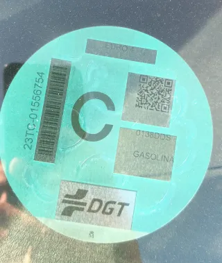 SEAT Cordoba 2005 pegatina C.159mil kilómetros