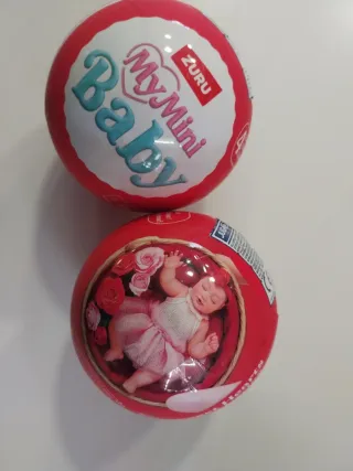 Lote 2 Bolas Zuru My Mini Baby