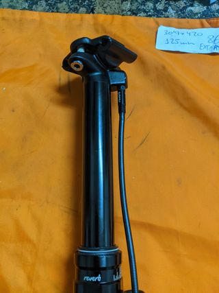 Tija Reverb 30.9x420 125mm Buena Revisada EXTERNA