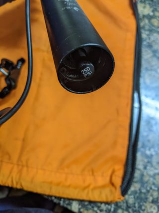 Tija Reverb 30.9x420 125mm Buena Revisada EXTERNA