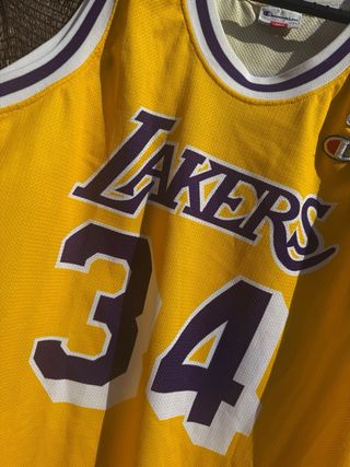 Camiseta NBA Lakers O'Neal Vintage Champion