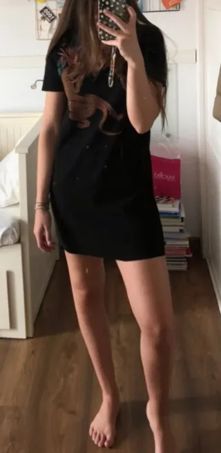 Vestido Zara Negro