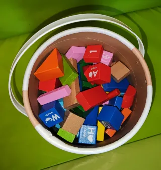 Cubo Blocchi Educativi da Costruzione 100 Pezzi