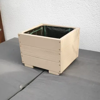 Macetero madera 30x27x23