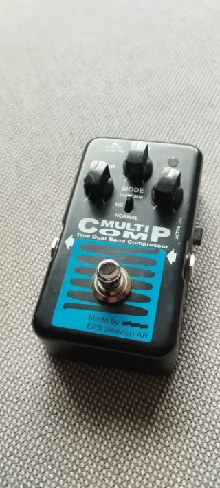 Pedal EBS MultiComp Compresor Bajo
