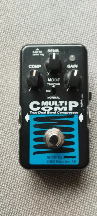 Pedal EBS MultiComp Compresor Bajo
