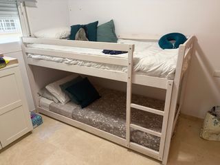 Litera 1.90x0.90 con colchones