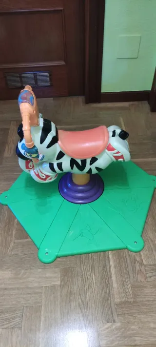 Cebra saltarina Fisher-Price