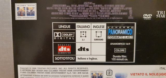 Godzilla DVD Superbit