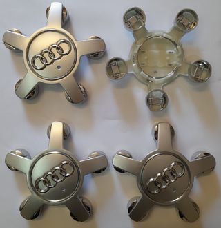 Tapas Llanta Audi 4F0601165N Plata