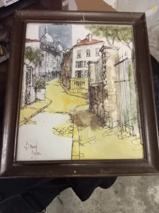 Cuadro paisaje urbano