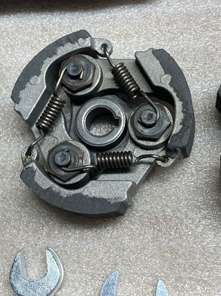 Campana y embrague minimoto + muelles y herramient