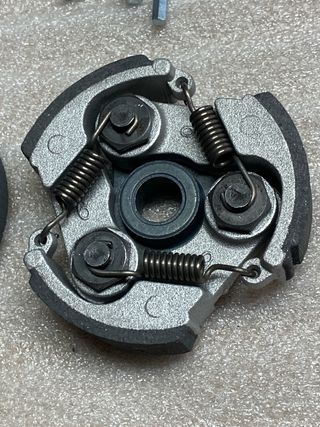 Campana y embrague minimoto + muelles y herramient