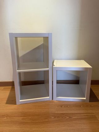 Estanterías KALLAX IKEA Blancas