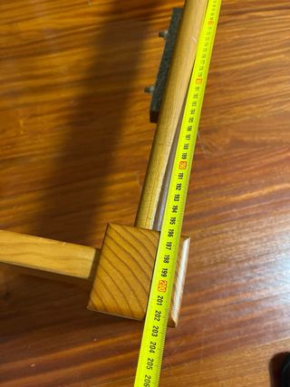 Cabecero y Estructura de Cama de Madera