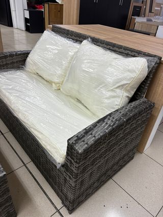 Conjunto terraza ratán sintético NUEVO