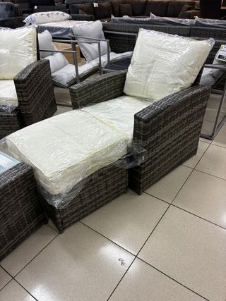 Conjunto terraza ratán sintético NUEVO