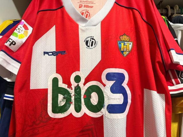 Camiseta Ponferradina 10º aversaroo ascenso 2016