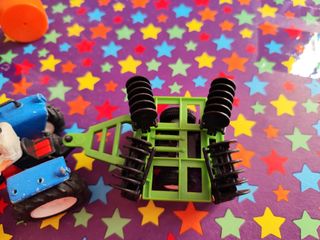 Tractor y Grada Juguete