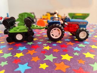 Tractor y Grada Juguete