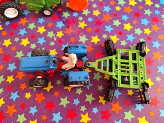 Tractor y Grada Juguete