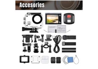 Cámara Deportiva 4K Doble Pantalla Pvp:120€