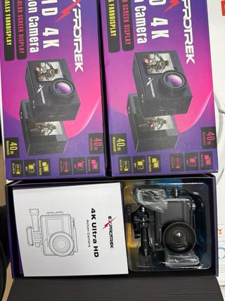 Cámara Deportiva 4K Doble Pantalla Pvp:120€