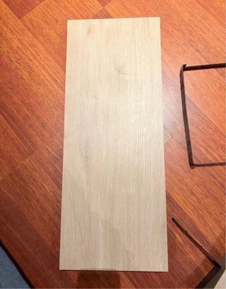 Estantería madera y metal