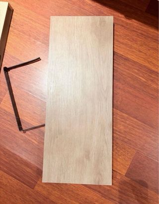 Estantería madera y metal